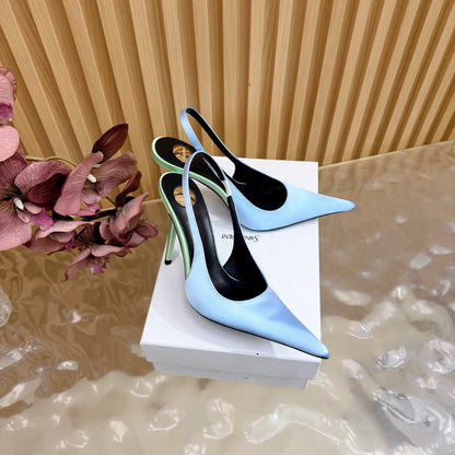 Saint Laurent Deroche Slingback Pumps