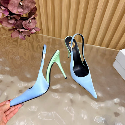 Saint Laurent Deroche Slingback Pumps