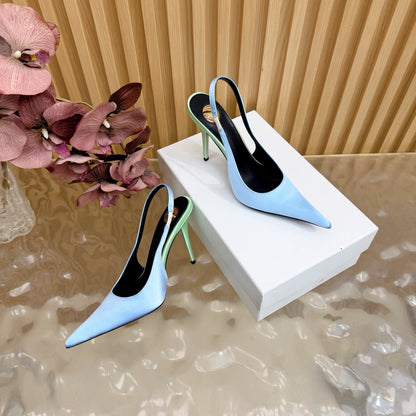Saint Laurent Deroche Slingback Pumps