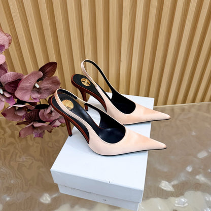 Saint Laurent Deroche Slingback Pumps