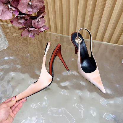 Saint Laurent Deroche Slingback Pumps
