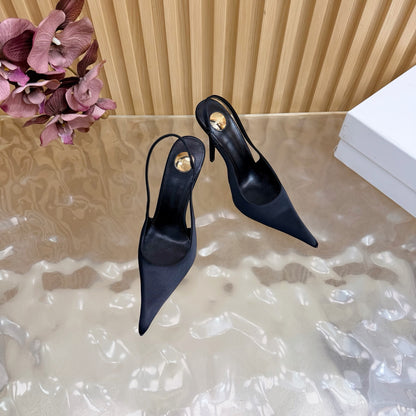 Saint Laurent Deroche Slingback Pumps