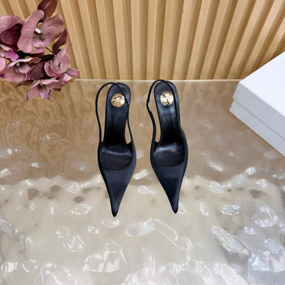 Saint Laurent Deroche Slingback Pumps