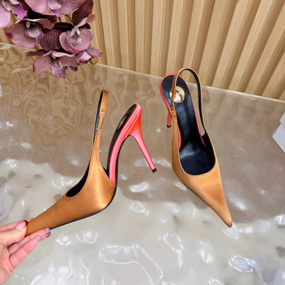 Saint Laurent Deroche Slingback Pumps