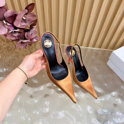 Saint Laurent Deroche Slingback Pumps