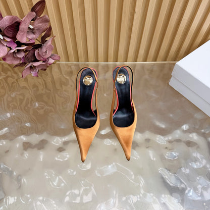 Saint Laurent Deroche Slingback Pumps