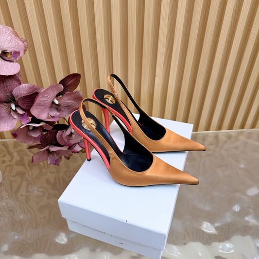 Saint Laurent Deroche Slingback Pumps
