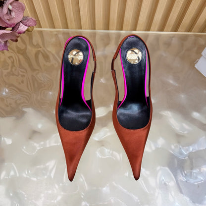 Saint Laurent Deroche Slingback Pumps