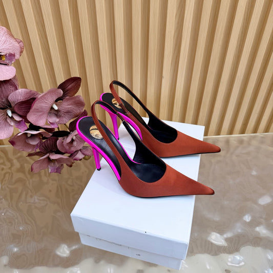 Saint Laurent Deroche Slingback Pumps