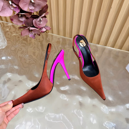 Saint Laurent Deroche Slingback Pumps