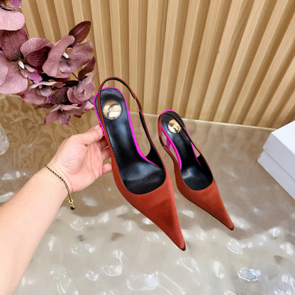 Saint Laurent Deroche Slingback Pumps