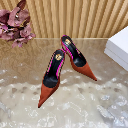 Saint Laurent Deroche Slingback Pumps