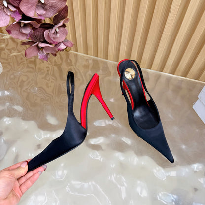 Saint Laurent Deroche Slingback Pumps