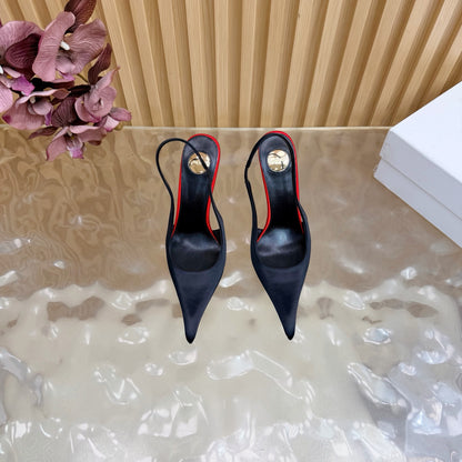 Saint Laurent Deroche Slingback Pumps