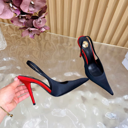 Saint Laurent Deroche Slingback Pumps