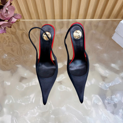 Saint Laurent Deroche Slingback Pumps