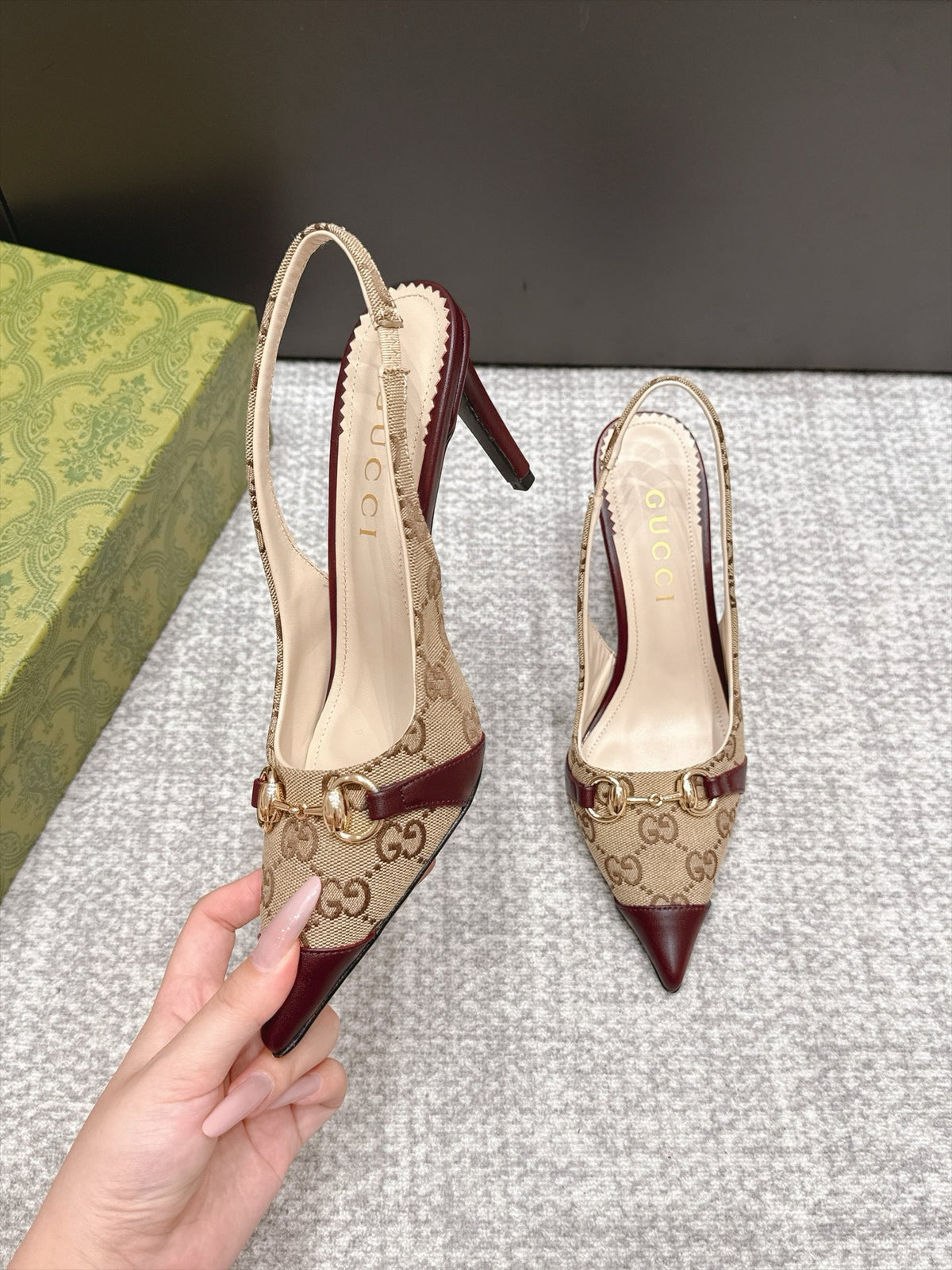 Gucci Donna Slingback Pump