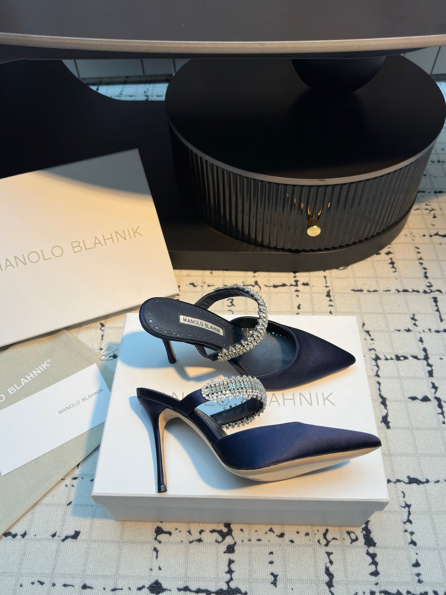 Manolo Blahnik Lurum Mules