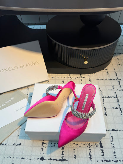 Manolo Blahnik Lurum Mules