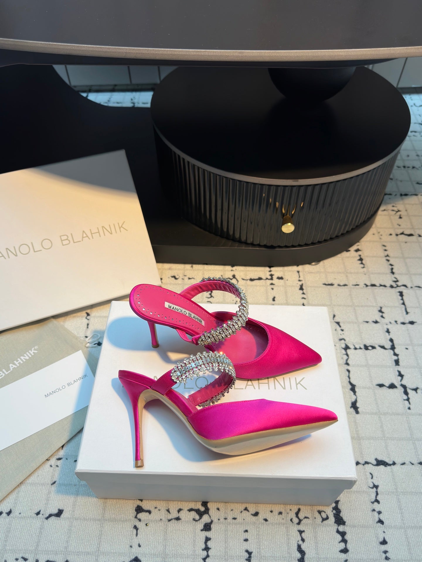 Manolo Blahnik Lurum Mules