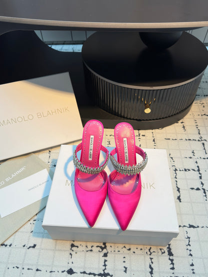 Manolo Blahnik Lurum Mules