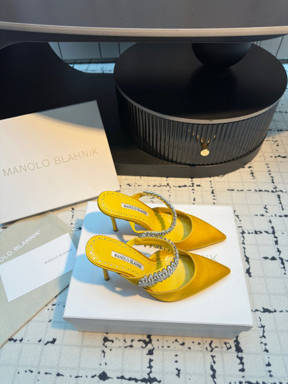 Manolo Blahnik Lurum Mules