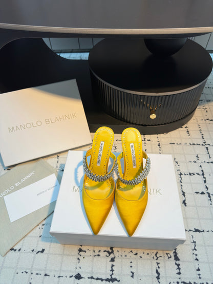 Manolo Blahnik Lurum Mules
