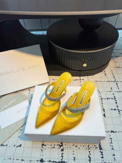 Manolo Blahnik Lurum Mules