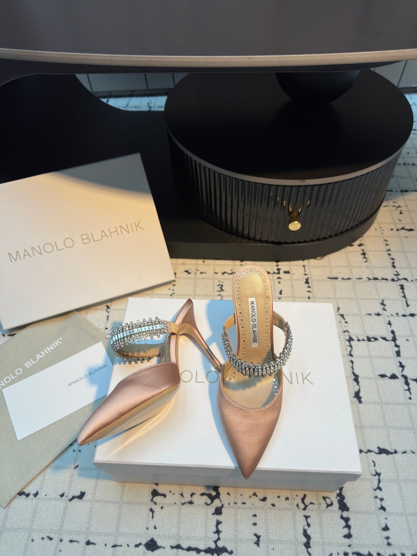 Manolo Blahnik Lurum Mules
