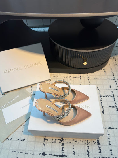 Manolo Blahnik Lurum Mules