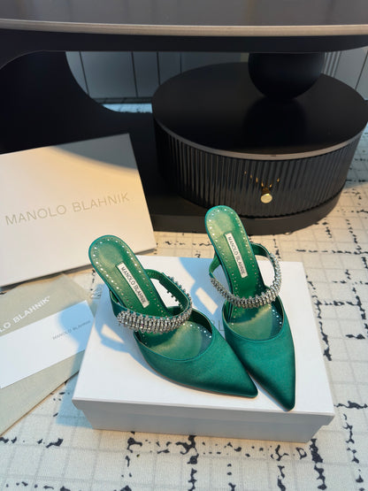 Manolo Blahnik Lurum Mules