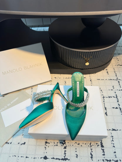 Manolo Blahnik Lurum Mules
