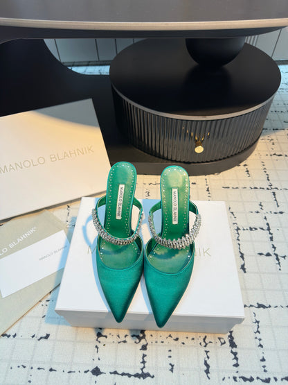 Manolo Blahnik Lurum Mules