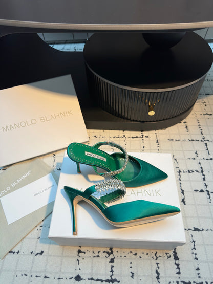 Manolo Blahnik Lurum Mules