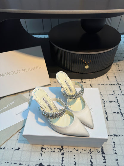 Manolo Blahnik Lurum Mules