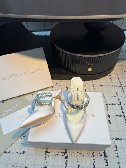 Manolo Blahnik Lurum Mules