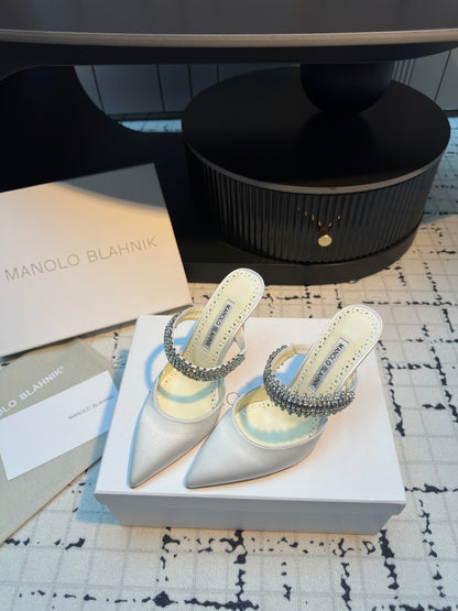 Manolo Blahnik Lurum Mules