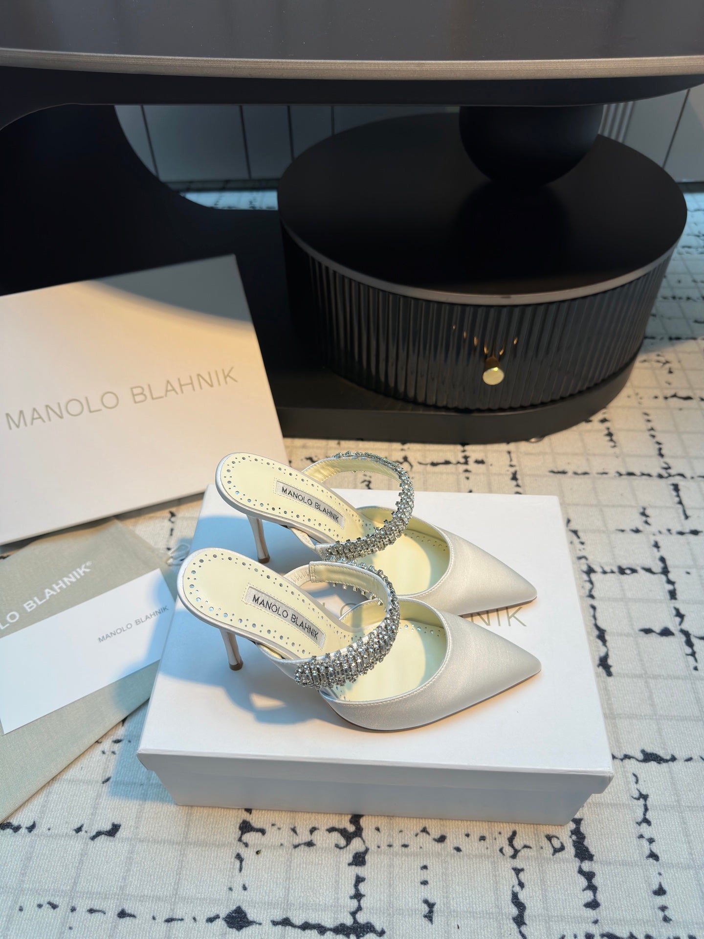 Manolo Blahnik Lurum Mules