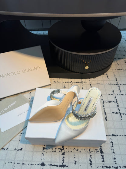 Manolo Blahnik Lurum Mules