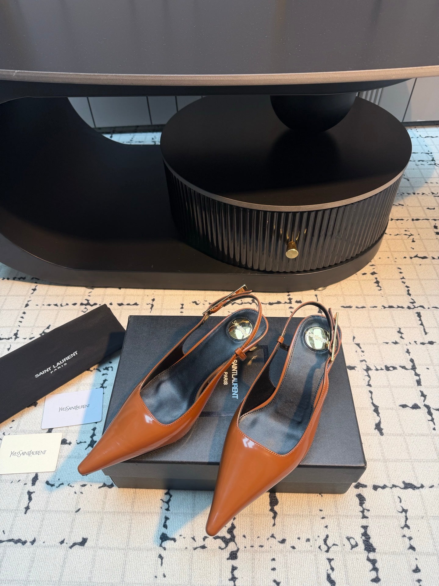 Saint Laurent Lee Slingback Pumps