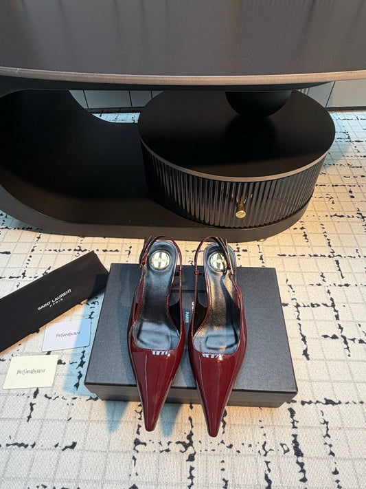 Saint Laurent Lee Slingback Pumps