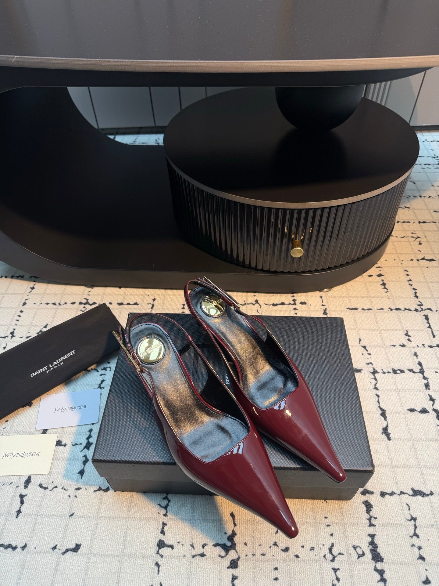 Saint Laurent Lee Slingback Pumps