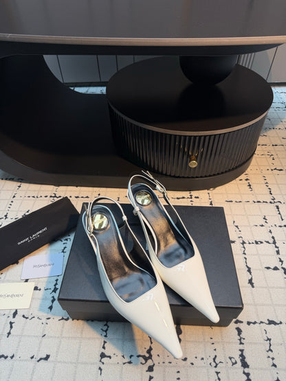 Saint Laurent Lee Slingback Pumps