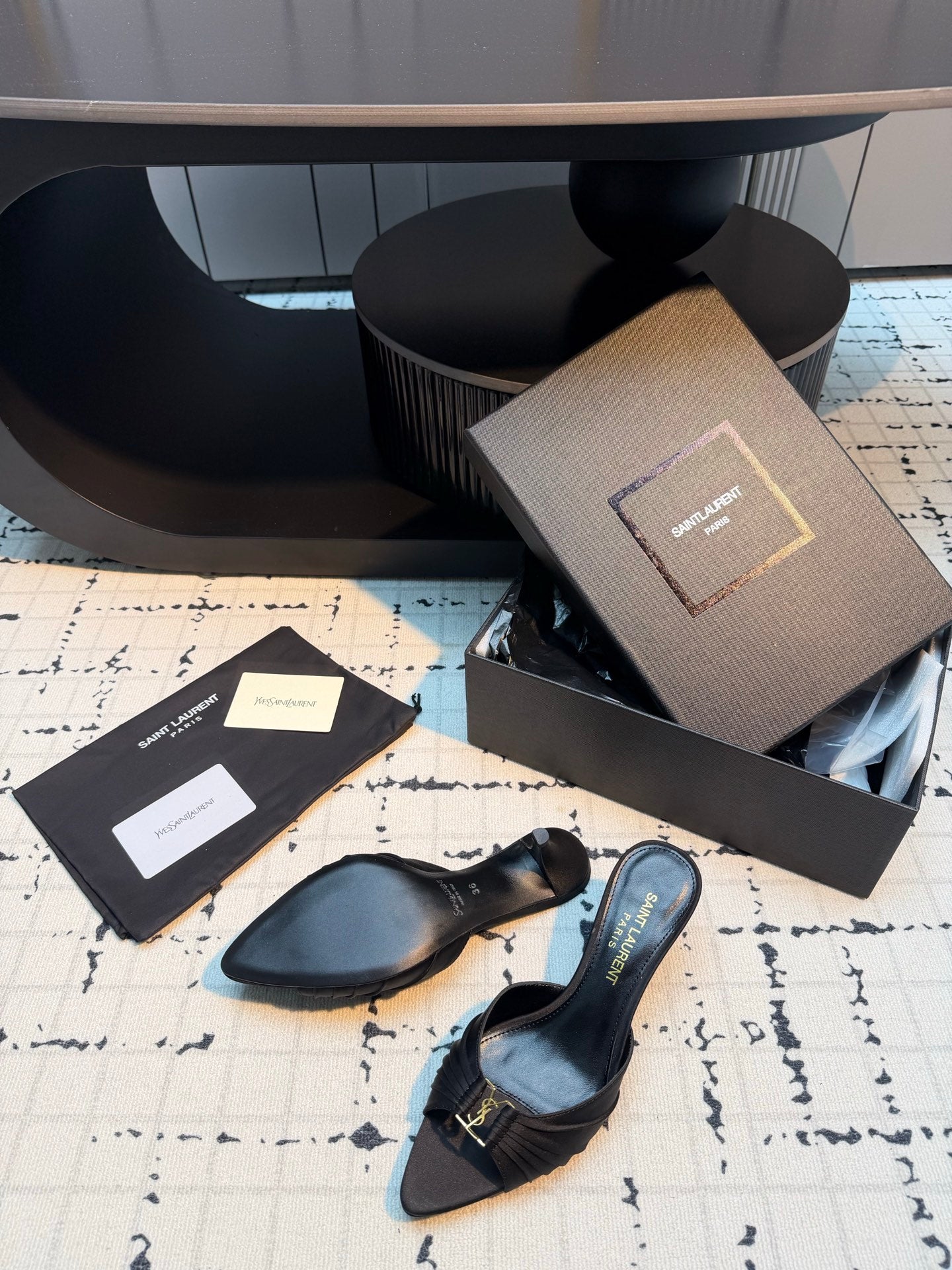 Saint Laurent Jerry Mules