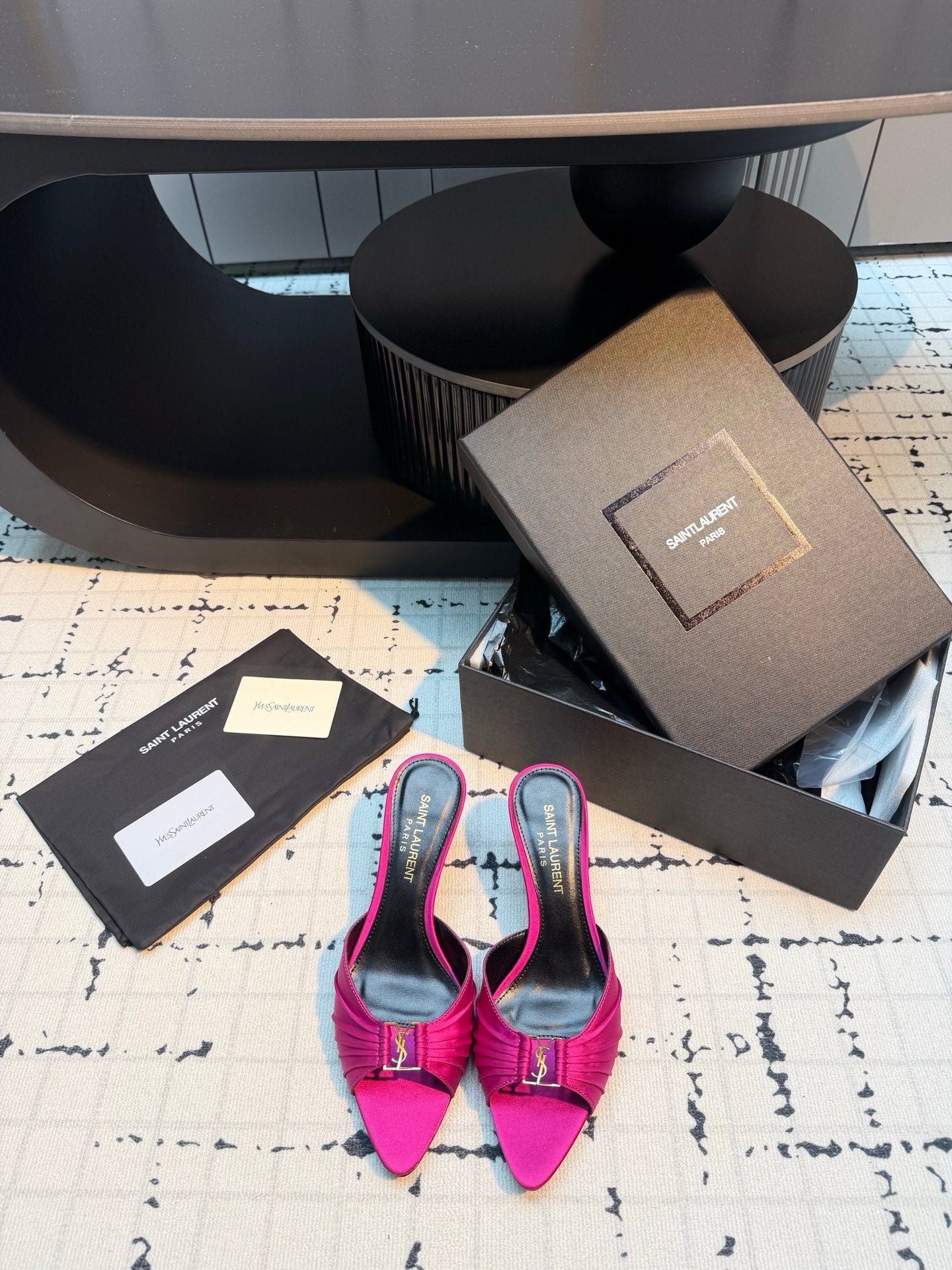 Saint Laurent Jerry Mules