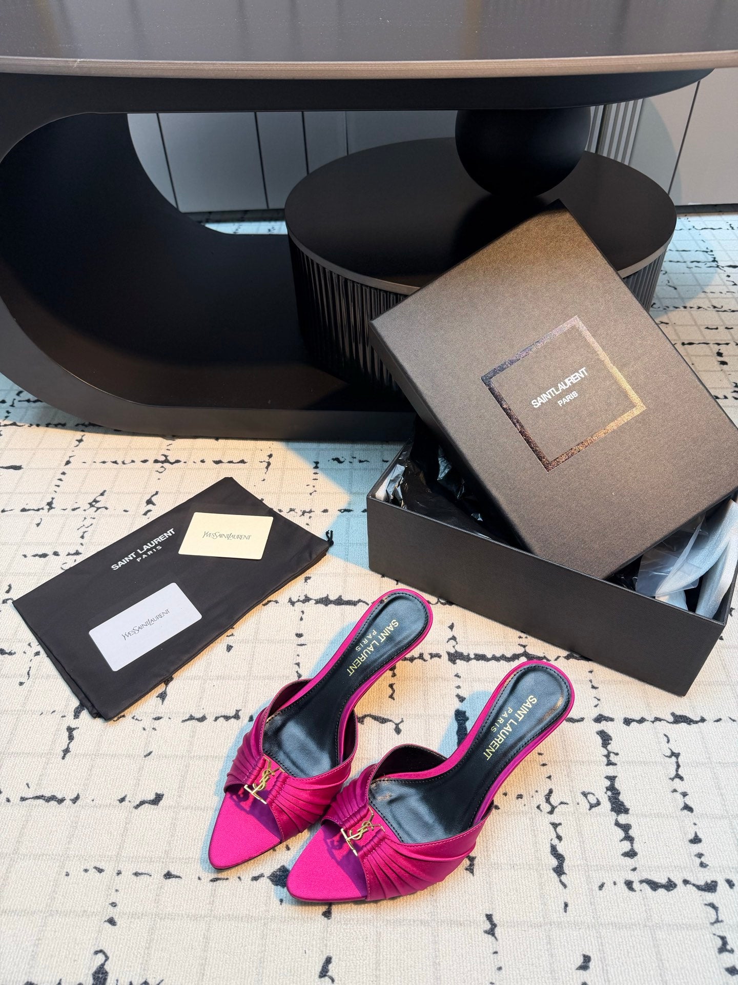 Saint Laurent Jerry Mules