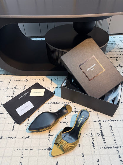 Saint Laurent Jerry Mules