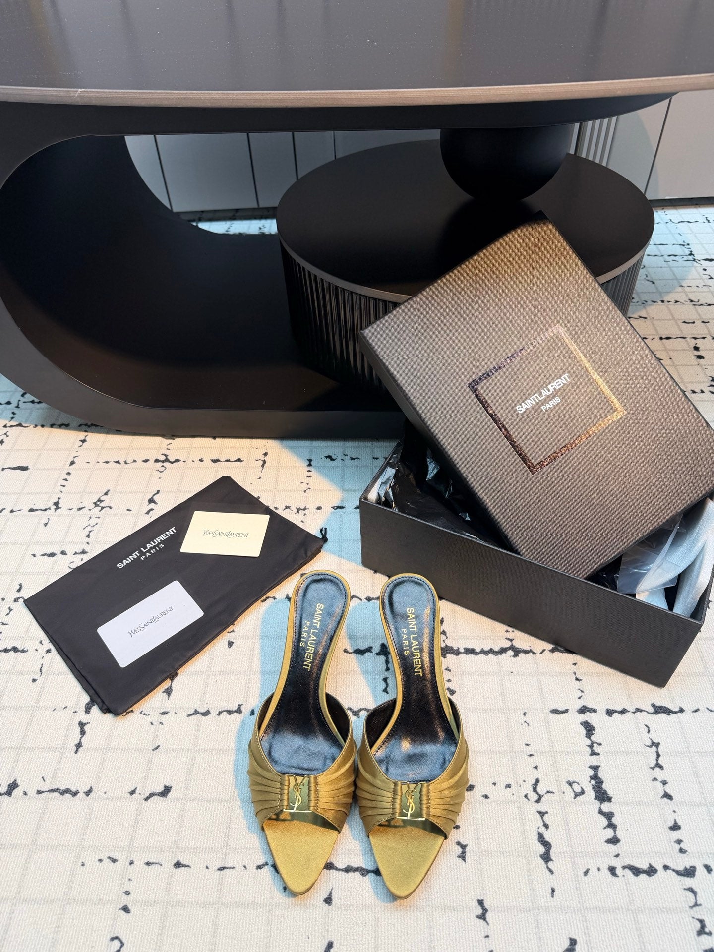 Saint Laurent Jerry Mules