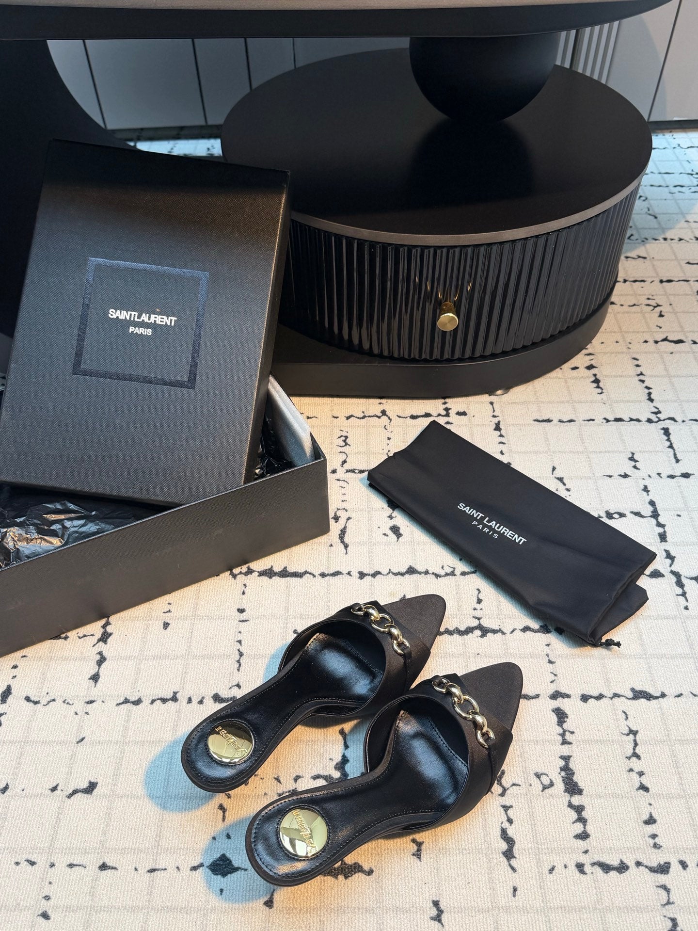 Saint Laurent Jerry Mules