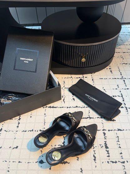 Saint Laurent Jerry Mules